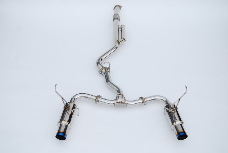 Invidia Invidia 2022+ Subaru WRX N1 Twin Outlet Single Layer Tip Cat-Back Exhaust INVHS22WRXGTT