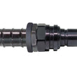 Load image into Gallery viewer, jiffytite 6AN Straight Push Lock Valved Quick Connect BLK
