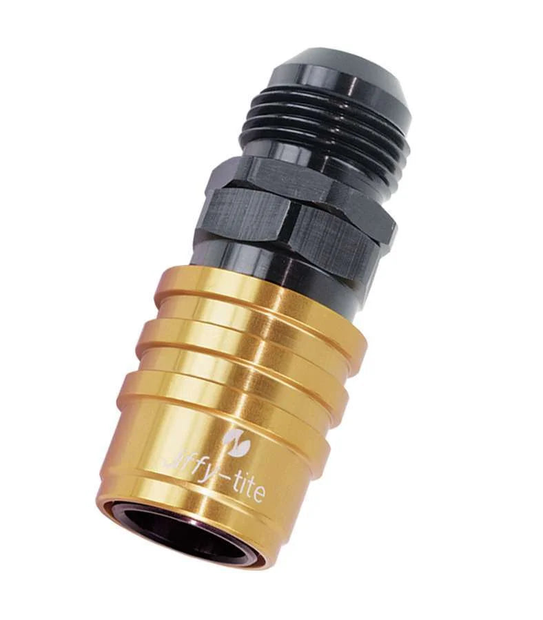 jiffytite Q/R #12 Male Socket Gold/Black 51412