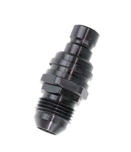Load image into Gallery viewer, jiffytite Q/R #3 Male Plug Valved Black 22403