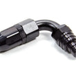 Load image into Gallery viewer, jiffytite Q/R #4 90 Deg Hose End Plug Valved Black 22604JE