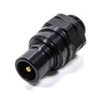 Load image into Gallery viewer, jiffytite Q/R #8 Male O-Ring Boss Plug Valved Black 52108
