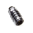 Load image into Gallery viewer, jiffytite Q/R Male #8 ORB to #8 Socket Valved Black 51108J