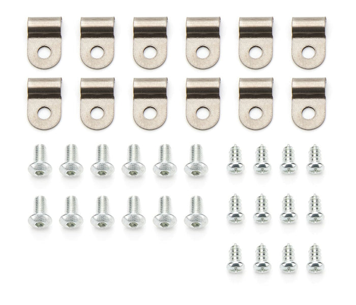 Keep It Clean 3/16in Stainless Steel Single Line Clamps 12Pk KICLC3187 DFVX_KICLC3187