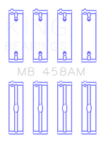 Load image into Gallery viewer, King Mitsubishi 181CI 3.0L 6G72 V6 (Size STD) Main Bearing Set KINGMB458AM