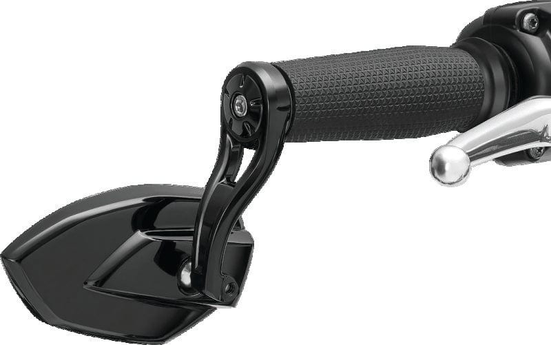 Kuryakyn Kuryakyn Phantom Bar End Mirror Gloss Black KUR1959