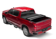 Load image into Gallery viewer, LUND Lund 14-17 Chevy Silverado 1500 (6.5ft. Bed) Genesis Elite Tri-Fold Tonneau Cover - Black LND958193
