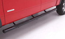 Load image into Gallery viewer, LUND Lund 15-17 Chevy Colorado Crew Cab 4in. Oval Straight Steel Nerf Bars - Black LND23678333