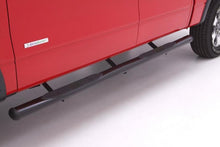 Load image into Gallery viewer, LUND Lund 15-17 Chevy Colorado Crew Cab 4in. Oval Straight Steel Nerf Bars - Black LND23678333