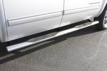 Load image into Gallery viewer, LUND Lund 15-17 Chevy Colorado Crew Cab 4in. Oval Straight Steel Nerf Bars - Black LND23678333