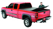 Load image into Gallery viewer, LUND Lund 15-18 Ford F-150 (5.5ft. Bed) Genesis Tri-Fold Tonneau Cover - Black LND950172