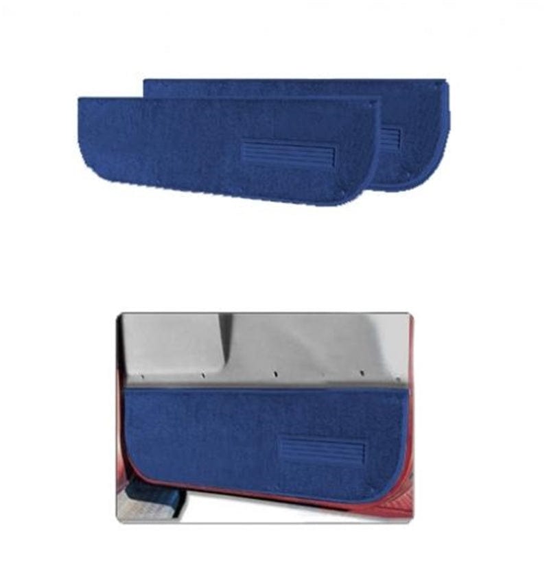 LUND Lund 73-89 Dodge D100 Std. Cab Pro-Line Full Flr. Replacement Carpet - Blue (2 Pc.) LND123004