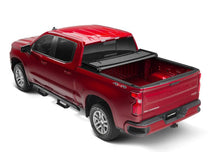 Load image into Gallery viewer, LUND Lund 99-07 Chevy Silverado 1500 (6.5ft. Bed) Genesis Elite Tri-Fold Tonneau Cover - Black LND95853