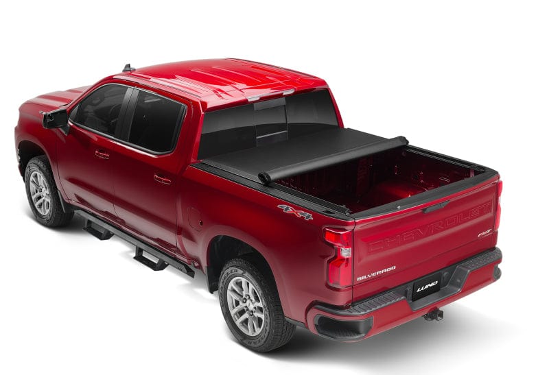 LUND Lund 99-07 Chevy Silverado 1500 (8ft. Bed) Genesis Roll Up Tonneau Cover - Black LND96052