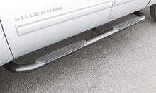 Load image into Gallery viewer, LUND Lund 99-13 Chevy Silverado 1500 Ext. Cab (Body Mount) 4in. Oval Curved SS Nerf Bars - Polished LND23278379