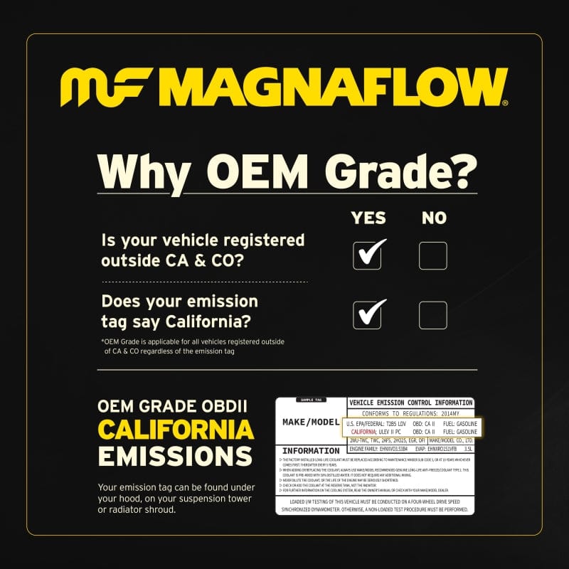 Magnaflow MagnaFlow Conv DF 20-22 Toyota Prius Prime Underbody 1.8L MAG280468