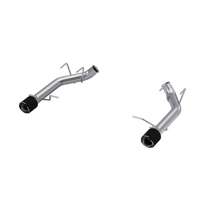 MBRP MBRP 11-14 Ford Mustang GT 5.0L T304 SS 3in Dual Axle-Back with Carbon Fiber Tips (Race Version) MBRPS72033CF