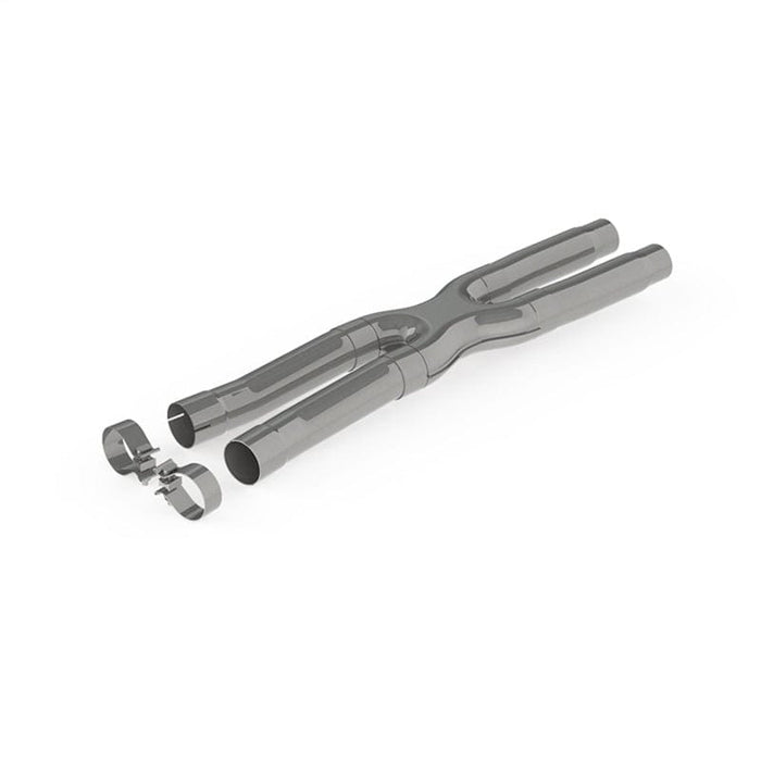 MBRP MBRP 15-19 Ford Mustang GT 2.5in Resonator Delete X-Pipe - T409 MBRPS7213409