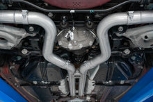 Load image into Gallery viewer, MBRP MBRP 18-19 Ford Mustang GT 5.0 3in Dual Split Rear AL Cat Back w/ Quad 4.0in Dual Wall Tips MBRPS7205AL