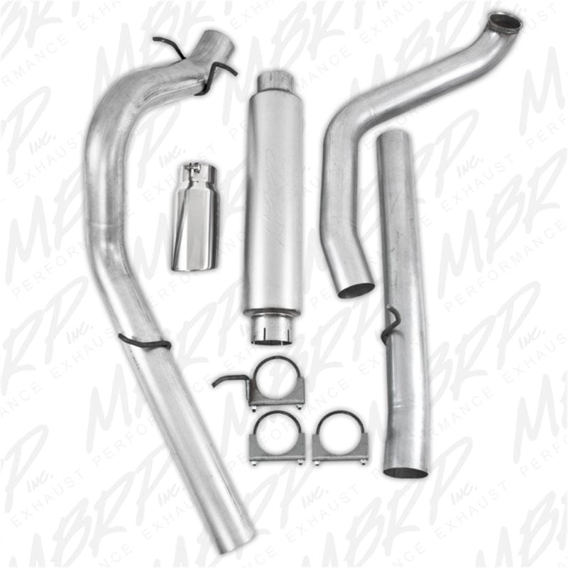 MBRP MBRP 1999-2003 Ford Excursion 7.3L Turbo Back Single Side MBRPS6204AL