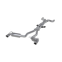 Load image into Gallery viewer, MBRP MBRP 2010 Chev Camaro V8 6.2L 6 Speed Dual Cat Back Round Tips  (11 Conv. MUST purchase mbrpAD1710) MBRPS7018409