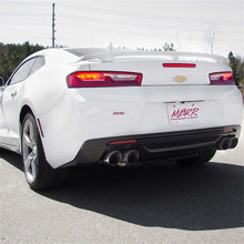 Load image into Gallery viewer, MBRP MBRP 2016+ Chevy Camaro SS 6.2L 3in Dual Cat-Back Quad Tip Exhaust Street Version w/ SS T409 Tips MBRPS7032409