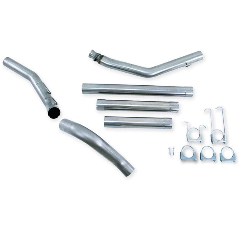 MBRP MBRP 94-02 Dodge 2500/3500 Cummins SLM Series 4in Turbo Back Single No Muffler T409 Exhaust System MBRPS6100SLM