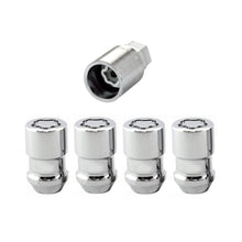 Load image into Gallery viewer, McGard McGard Wheel Lock Nut Set - 4pk. (Cone Seat) M12X1.5 / 19mm &amp; 21mm Dual Hex / 1.46in. L - Chrome MCG24137