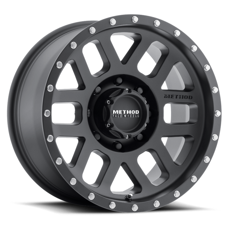 Method Wheels Method MR306 Mesh 18x9 -12mm Offset 8x170 130.81mm CB Matte Black Wheel MRWMR30689087512N
