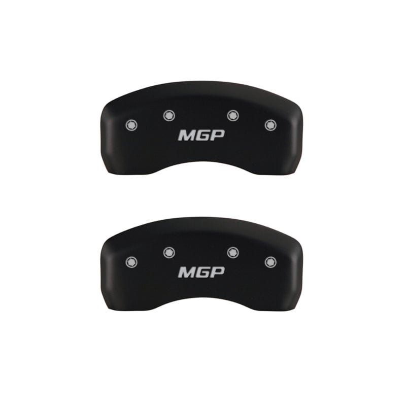 MGP MGP 4 Caliper Covers Engraved Front & Rear MGP Red finish silver ch MGP49006SMGPRD