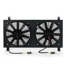 Load image into Gallery viewer, Mishimoto Mishimoto 02-06 Acura RSX Aluminum Fan Shroud Black MISMMFS-RSX-02BK