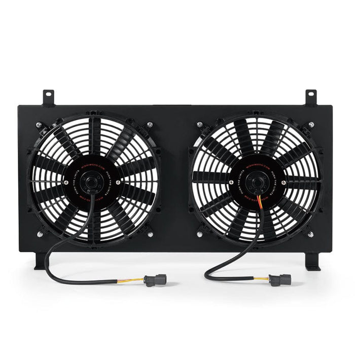 Mishimoto Mishimoto 02-06 Acura RSX Aluminum Fan Shroud Black MISMMFS-RSX-02BK