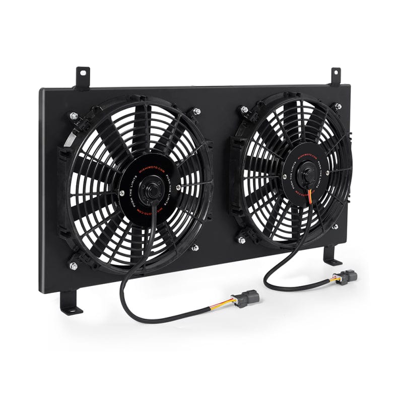 Mishimoto Mishimoto 02-06 Acura RSX Aluminum Fan Shroud Black MISMMFS-RSX-02BK