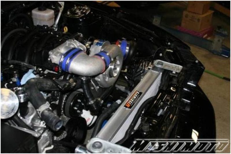 Mishimoto Mishimoto 05+ Ford Mustang Manual Aluminum Radiator MISMMRAD-MUS-05