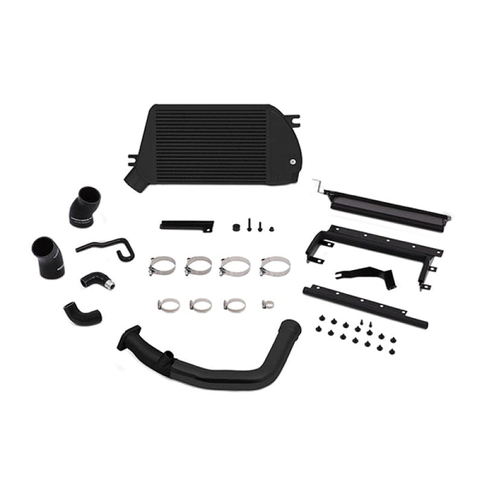 Mishimoto Mishimoto 2015 Subaru WRX Top-Mount Intercooler Kit - Powder Coated Black & Black Pipes MISMMTMIC-WRX-15BBK
