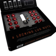 Load image into Gallery viewer, Mishimoto Mishimoto Aluminum Locking Lug Nuts M12x1.25 20pc Set Red MISMMLG-125-20LRD