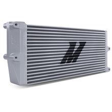 Load image into Gallery viewer, Mishimoto Mishimoto Heavy-Duty Oil Cooler - 17in. Opposite-Side Outlets - Silver MISMMOC-OO-17SL