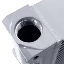 Load image into Gallery viewer, Mishimoto Mishimoto Heavy-Duty Oil Cooler - 17in. Opposite-Side Outlets - Silver MISMMOC-OO-17SL