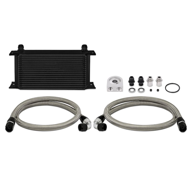 Mishimoto Mishimoto Universal 19 Row Oil Cooler Kit - Black MISMMOC-ULBK