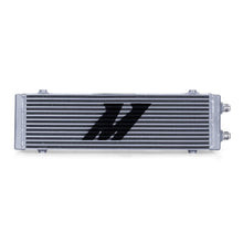 Load image into Gallery viewer, Mishimoto Mishimoto Universal Large Bar and Plate Dual Pass Silver Oil Cooler MISMMOC-DP-LSL