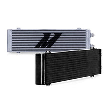 Load image into Gallery viewer, Mishimoto Mishimoto Universal Large Bar and Plate Dual Pass Silver Oil Cooler MISMMOC-DP-LSL