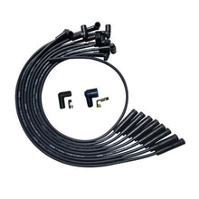 Load image into Gallery viewer, Moroso Moroso BBC Over Valve Cover Str Plug Boots &amp; HEI Unsleeved Ultra Spark Plug Wire Set - Black MOR51040