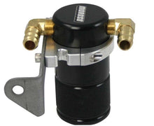 Load image into Gallery viewer, Moroso Moroso Chrysler 5.7L (w/Aftermarket Intake) Air/Oil Separator Catch Can - Billet Aluminum - Black MOR85641