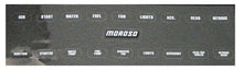 Load image into Gallery viewer, Moroso Moroso Electrical Switch Panel Label (Use w/Part No 74130/74131/74132/74133/74134/74135/74136/74180) MOR97542