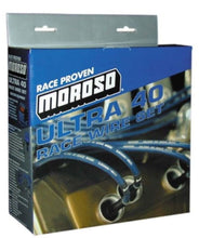 Load image into Gallery viewer, Moroso Moroso Ford 289-302 Ignition Wire Set - Ultra 40 - Sleeved - Non-HEI - 135 Degree - Black MOR73834