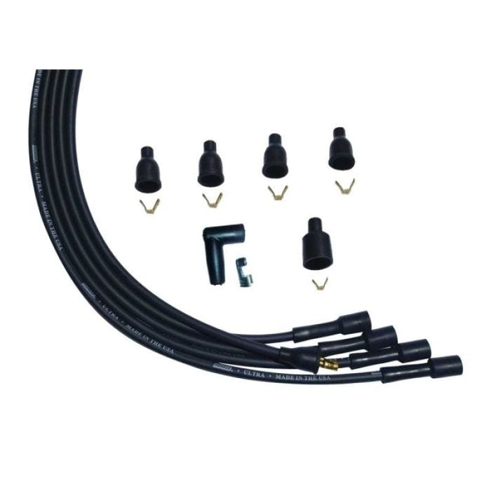 Moroso Moroso Universal 4 Cyl Str Plug Str Non-HEI Ultra Spark Plug Wire Set MOR51004