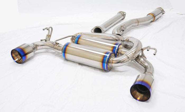 MXP MXP 08-15 Mitsubishi Evolution 10 w/2 Section Pipes T304 SP Exhaust System w/Dual Exit MXPMXSPCZ4A