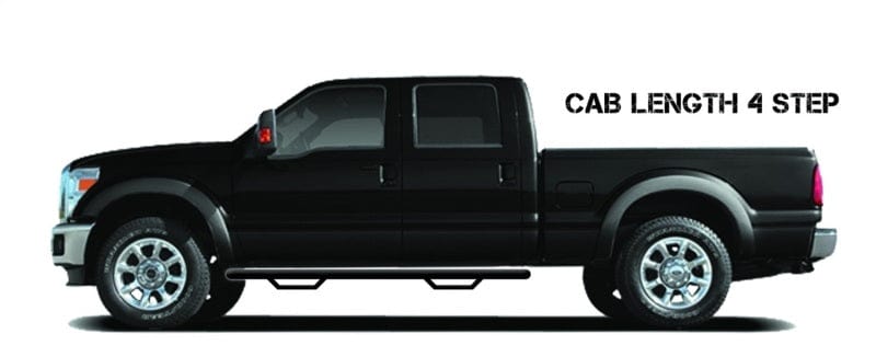 N-Fab N-Fab Nerf Step 04-06 Toyota Tundra Double Cab - Tex. Black - Cab Length - 3in NFBT0480CC-TX