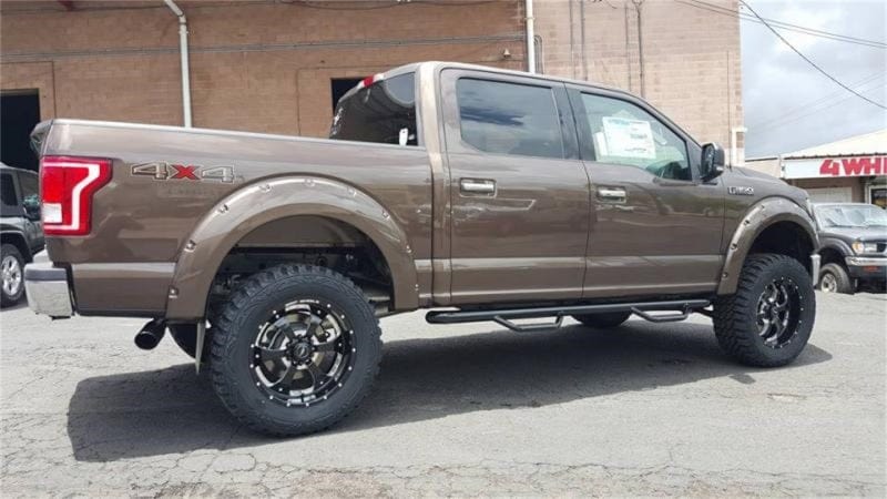 N-Fab N-Fab Nerf Step 15-17 Ford F-150 SuperCrew - Gloss Black - Cab Length - 3in NFBF1585CC