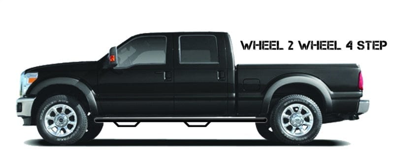 N-Fab N-Fab Nerf Step 16-17 Toyota Tacoma Access Cab 6ft Bed - Tex. Black - W2W - SRW - 2in NFBT1678QC-TX